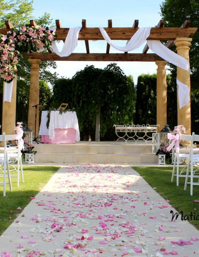 Decoración floral para bodas